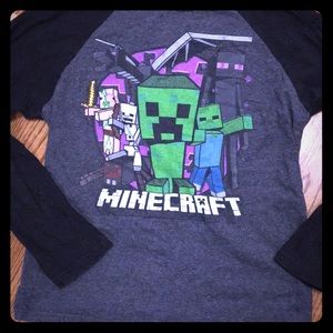 Minecraft Long Sleeve Tee